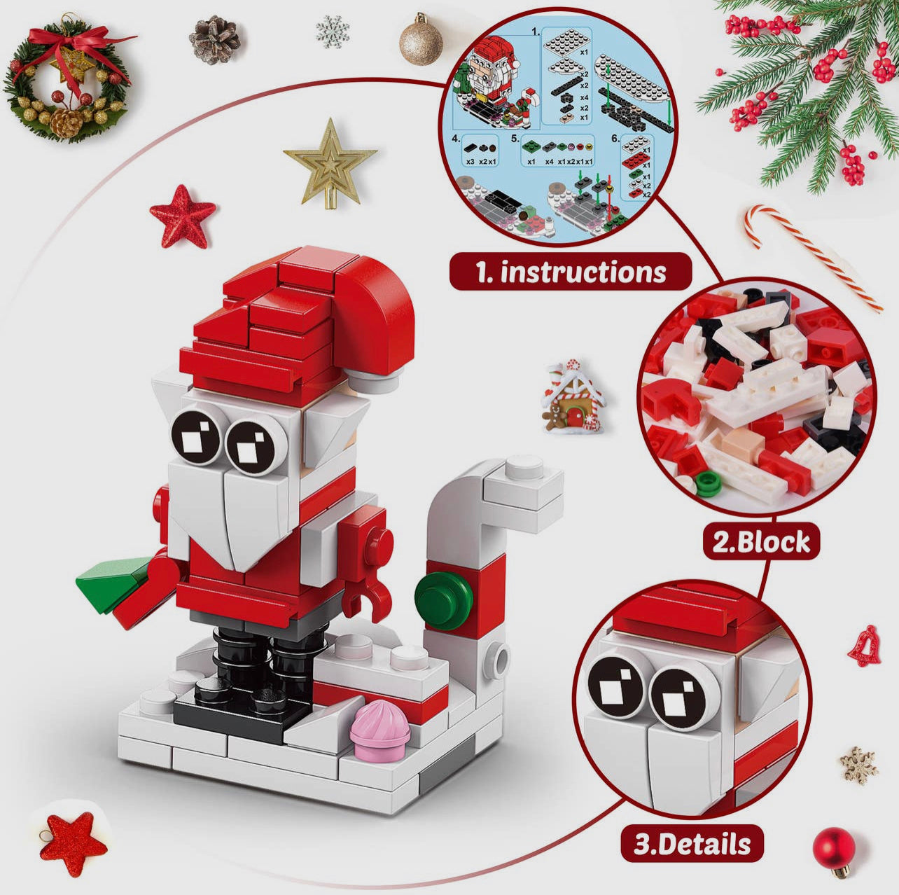 Christmas Count Down Lego Blocks 2023 Advent Calendar