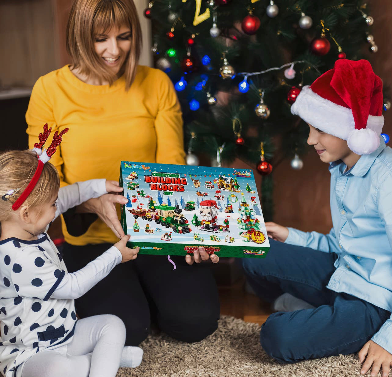 Christmas Count Down Lego Blocks 2023 Advent Calendar