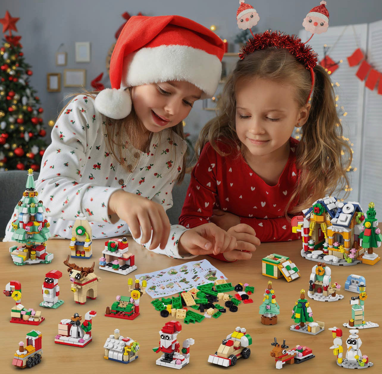 Christmas Count Down Lego Blocks 2023 Advent Calendar