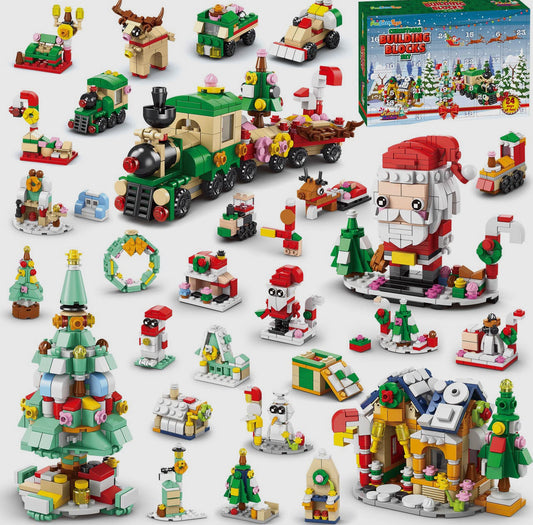 Christmas Count Down Lego Blocks 2023 Advent Calendar